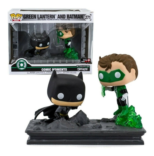 Funko Pop! Dc Comic Moment - Green Lantern And Batman #271