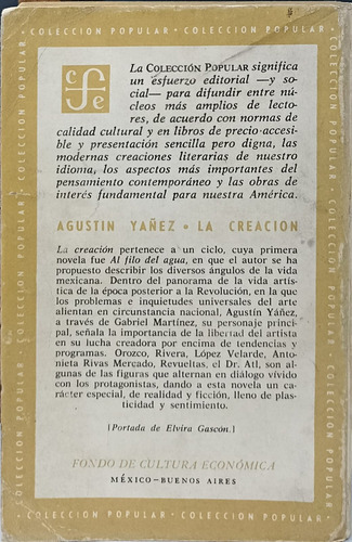 La Creación De Agustín Yañez