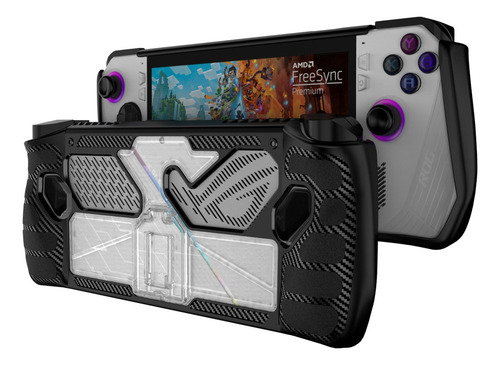 Funda Protectora De Tpu+pc Con Soporte Para Asus Rog Ally