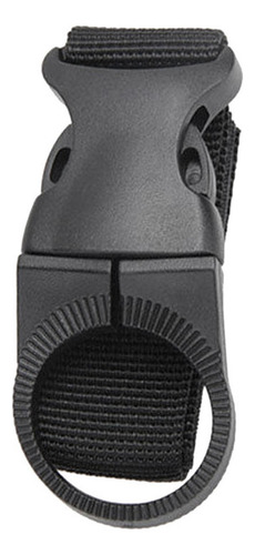 8 Nylon Correa Colgante Sostenedor De Botella De Agua Negro