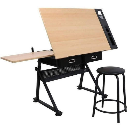 Imagem 3 de 5 de Mesa Para Desenho Com Banqueta Sinoart Board - Sfe0193