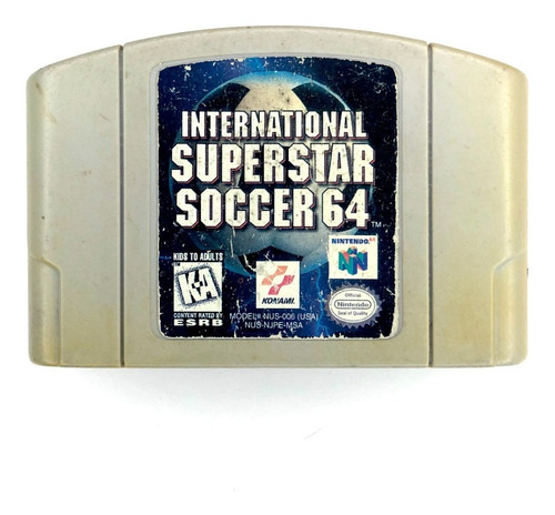 International Superstar Soccer 64 - Juego Para Nintendo 64