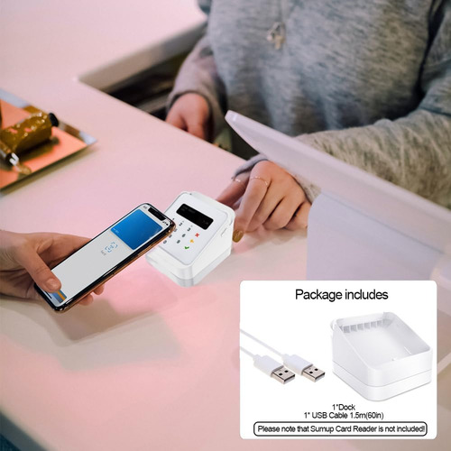 Dock Lyzier Para El Lector De Tarjetas Sumup Plus White