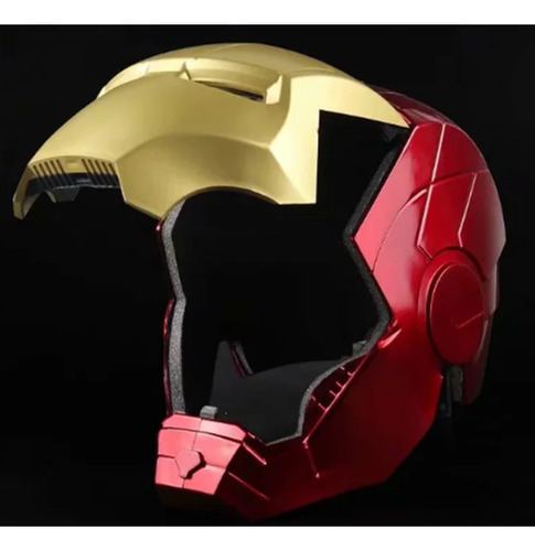Figura Casco Iron Man Avenger Tony Stark Luz Apertura Manual (Reacondicionado)