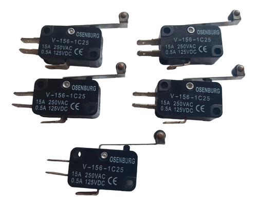 Micro Switch 15a 250v Final De Carrera Rueda Kw4- X3