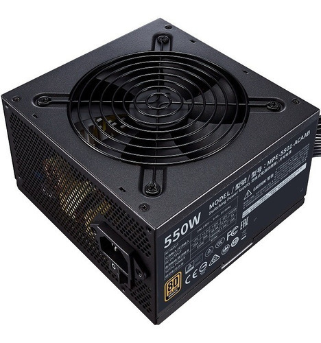 Fonte de alimentação Cooler Master Mwe 550 V2 Bronze 80 Plus 550w