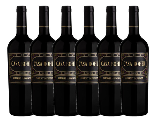 Vino Casa Boher Cabernet Sauvignon 750ml Caja X6 - Gobar®