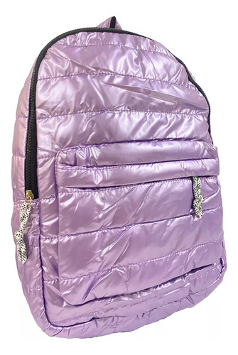 Mochila Puffer Urbana Importada Liviana Impermeable Mujer