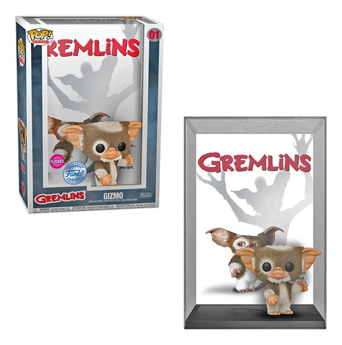 Funko Pop Movie Posters Gremlins Gizmo Flocked Special Editi