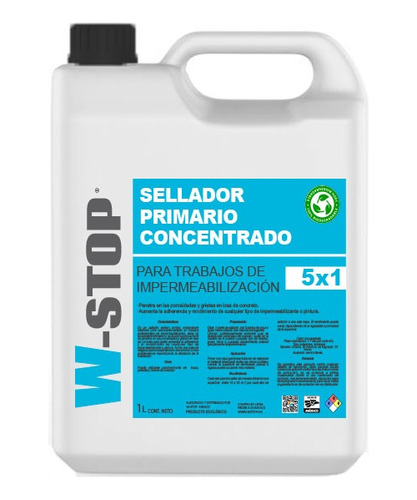 Sello Para Losa, Concreto -1 Lt - W-stop