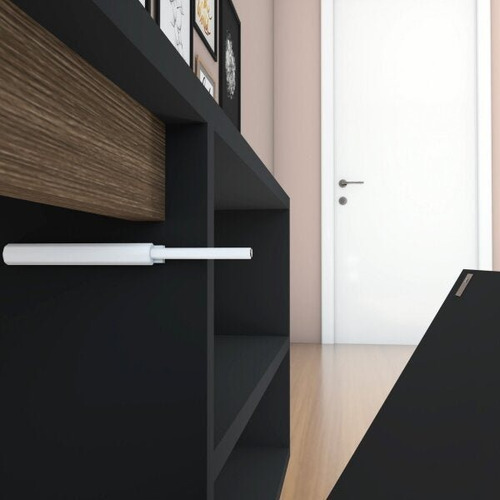 Rack 125cm 1 Porta Basculante E Pé Inclinado De He