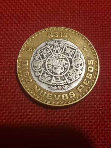 Moneda 10 Nuevos Pesos (Usado)