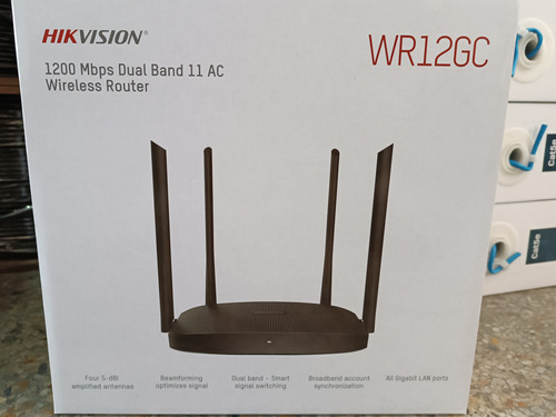 Router Dual Band Ac1200 Hikvision Gigabit 