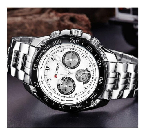 Relojes Casuales Cuarzo Inoxidable Curren 8077