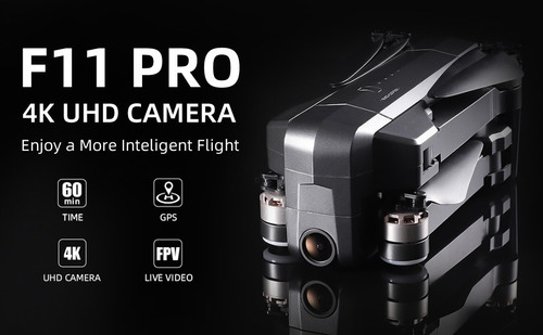 Imagen 3 de 8 de Drone Ruko F11 Pro 4k Quadcopter Uhd Gps Retorno Automatico