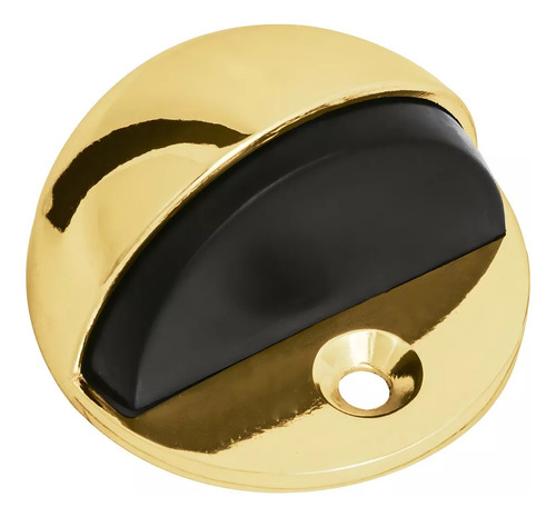 Tope Para Puerta Tipo Domo Aksi Acabado Cromado Color Dorado