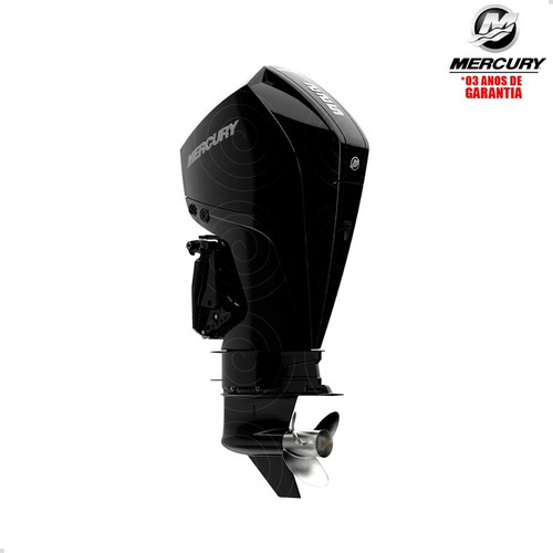 Motor De Popa Mercury 4t 225hp L Efi V6 Dts Preto Pes Física