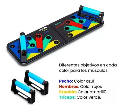 Tabla Push Up Sistema Completo De Flexiones