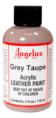 Pintura Acrílica Angelus 4 Oz ( 1 Pieza ) Color Grey Taupe