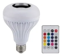 Comprar Foco Parlante 12w Rgb Bluetooth Con Aplicación