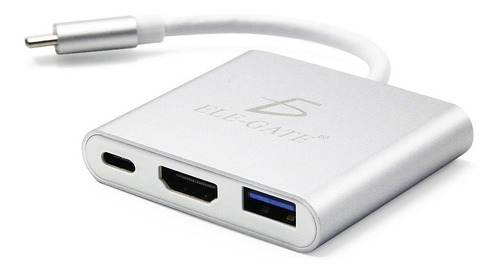 Adaptador Usb Tipo C 3 En 1 Hdmi 4k, Usb 3.1 , Type C, Wi134