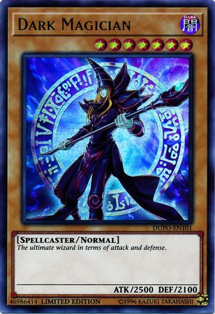 Yugioh! Dark Magician - Dupo (ultra Rare) Limited Editiom