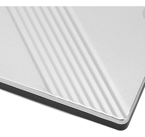 Disco Duro Externo Silver Mobile Ultrafino De 2,5 Pulgadas