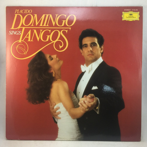 Placido Domingo - Sing Tangos - Germany - Vinilo Lp