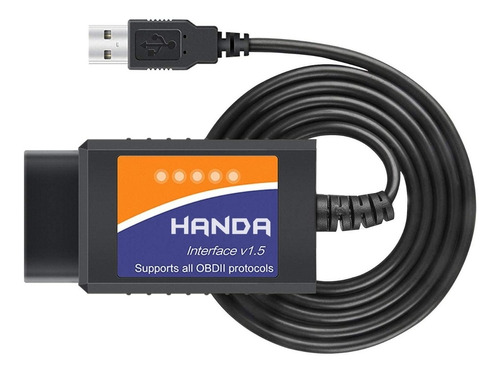 Escaner Automotor Obd2 Autos Universal Usb + Programa Pc