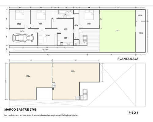 Casa Terreno En Venta En Villa Del Parque 3 Dormitorios Cochera Jardín