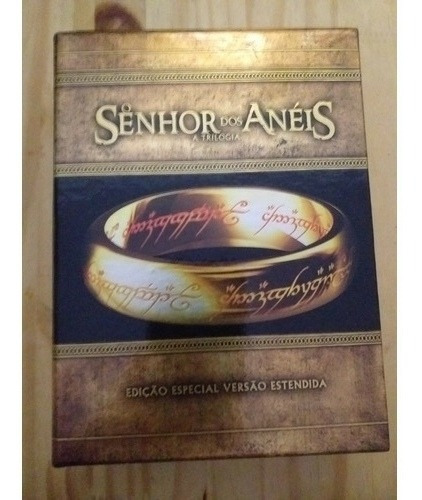 Senhor Dos Anéis A Trilogia Edição Especial Versão Estendida