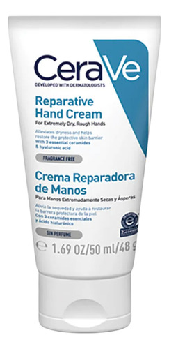 Combo Cerave Crema Pies Resecos + Crema Reparadora Manos