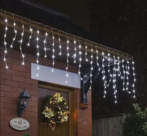 Aaa 400 Luzes De Natal Led À Prova D'água 10m Branco F