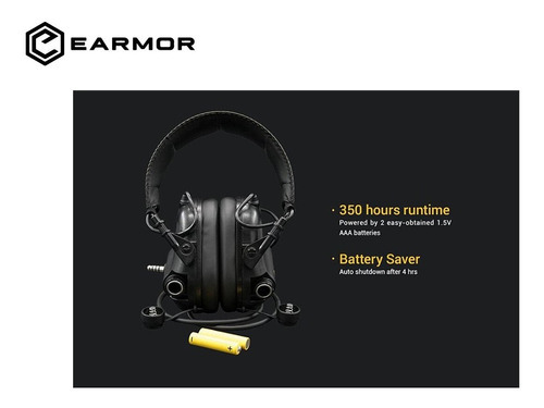 Auriculares difusores electrónicos con Ptt Earmor M32 Color Tan
