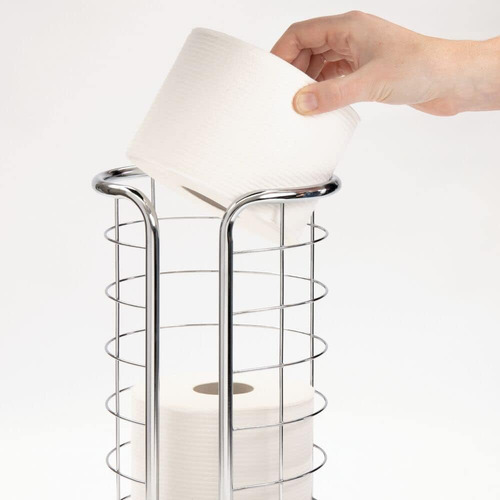 Soporte Para Papel Higiénico Mdesign, Metal, Para 3 Rollos