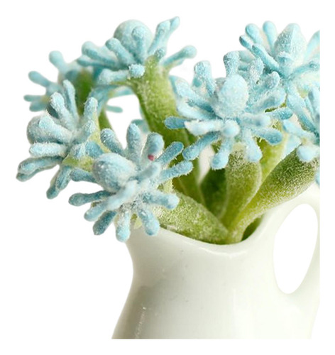 Accesorios De Flores Para Casa De Muñecas, Casa De Azul