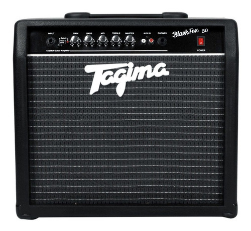 Amplificador Guitarra Tbf50 Black Fox 50w Tagima By Borne Cor Preto