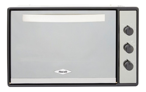 Horno Medio Formato Eléctrico Inox Haceb Color Inoxidable 120V