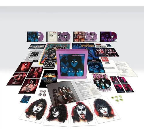 Kiss - Criaturas de la noche - Caja Super Deluxe - Importado