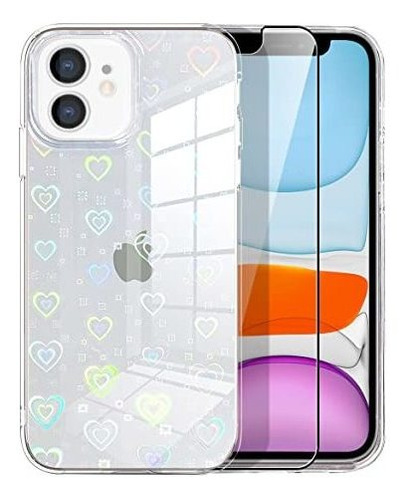 Mzelq Funda Compatible Con iPhone 11 De 6.1 Pulgadas Con Dis