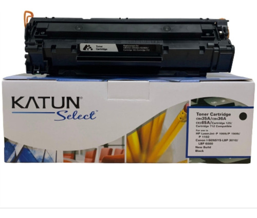 Toner Ce285a Ce285 285a 85a Katun Tinta Preto