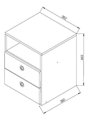 Imagem 7 de 7 de Quarto Casal Com Cama 140 E Mesas De Cabeceira Tókio Branco