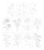 Comprar Plantilla De Pintura De Flores Plantillas De Flores Para