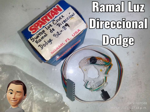 Ramal Luz Cruces Dirección Dodge 82 - 89