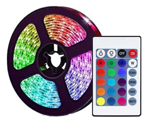 Cintas Led De Colores 5m Con Control - Tira De Luces Tiktok