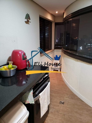Imagem 10 de 30 de Apartamento 144m2 - Centro - Santo André - Eli House Imóveis - Creci 26326-j - Ap00873 - 34308214