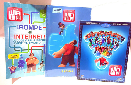 Wifi Ralph Disney Edición Deluxe Coleccionista Gratis Envio