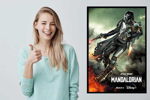 Poster The Mandalorian De Star Wars 2023
