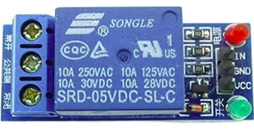 10 Piezas Modulo Relevador Relay 1 Canal 12v Rele Arduino