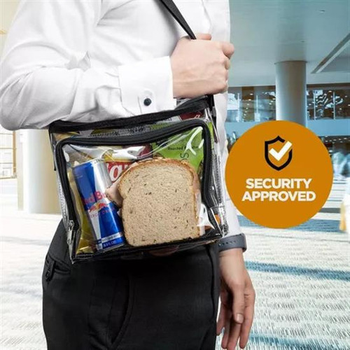 Bolsa De Almuerzo Transparente Con Cremallera 2024 /56.